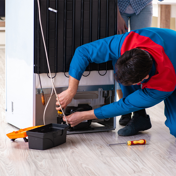 how much do you charge for refrigerator repair services in Erie Minnesota